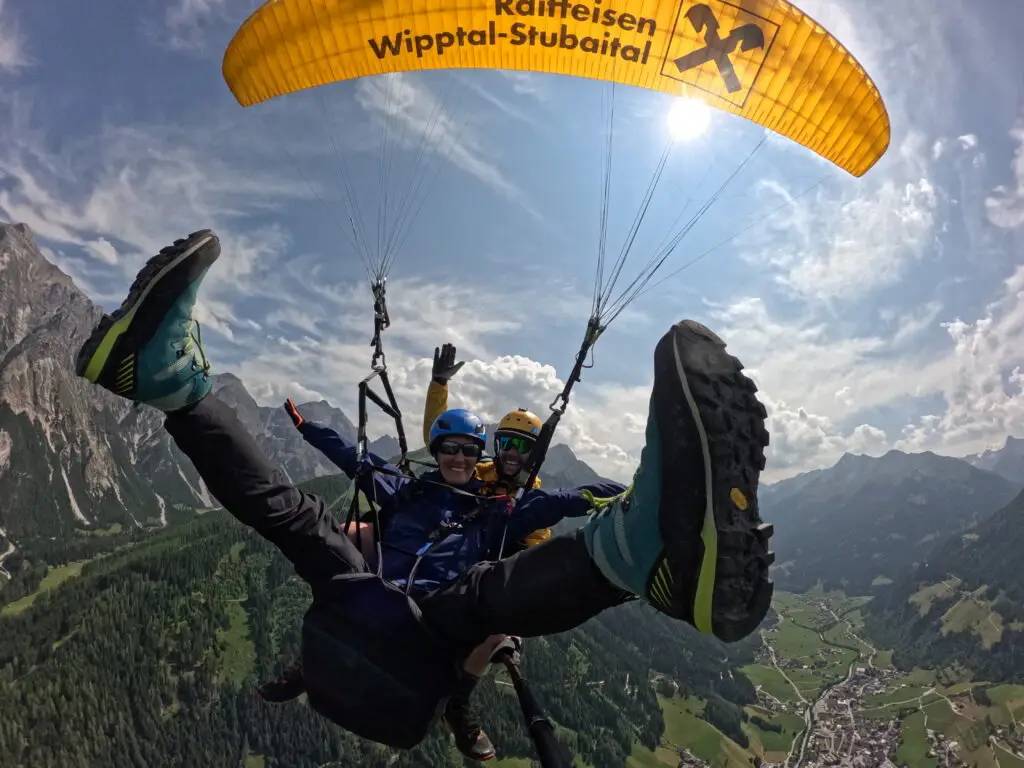 Tirol Tandemflug im Stubai