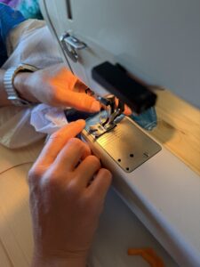 Reperatur vom Gleitschirm
